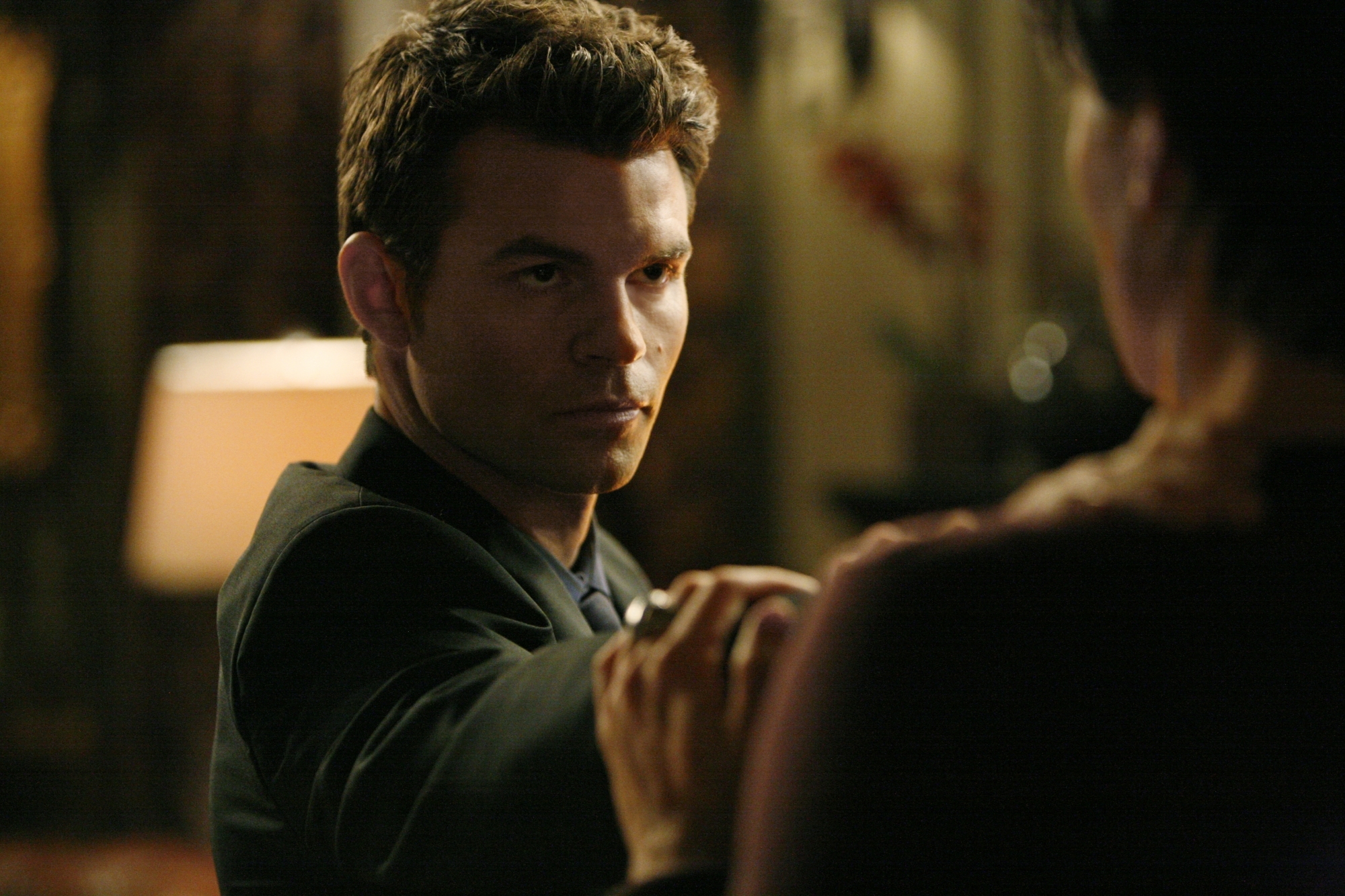 Still of Daniel Gillies and Ian Somerhalder in Vampyro dienorasciai (2009)