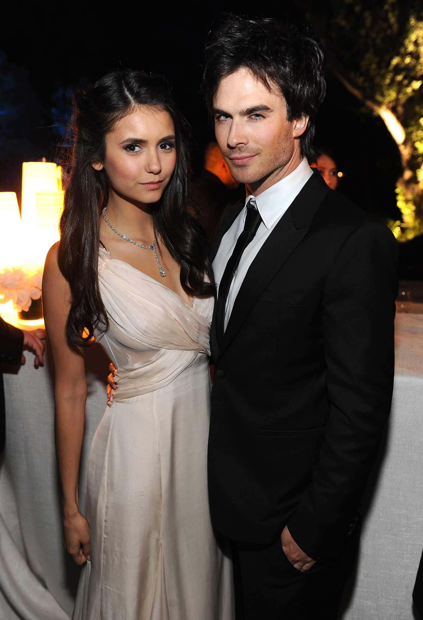 Ian Somerhalder and Nina Dobrev