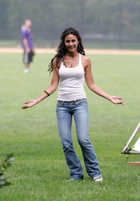 Emmanuelle Chriqui at event of You Don't Mess with the Zohan (2008)