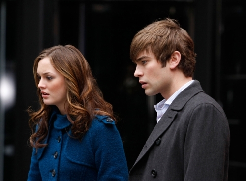 Still of Leighton Meester and Chace Crawford in Liezuvautoja (2007)