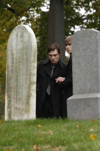 Still of Chace Crawford and Ed Westwick in Liezuvautoja (2007)