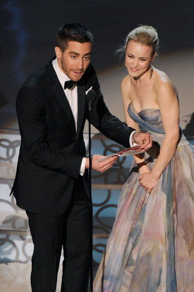 Jake Gyllenhaal and Rachel McAdams at event of The 82nd Annual Academy Awards (2010)