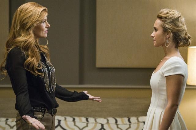 Still of Connie Britton and Hayden Panettiere in Nashville (2012)