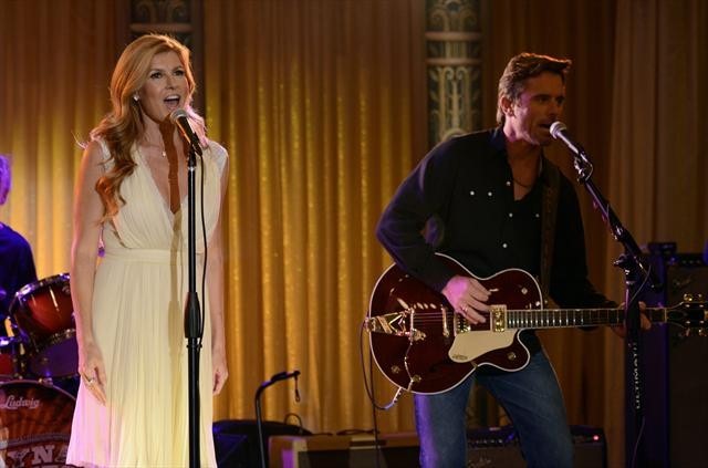 Still of Connie Britton and Charles Esten in Nashville (2012)