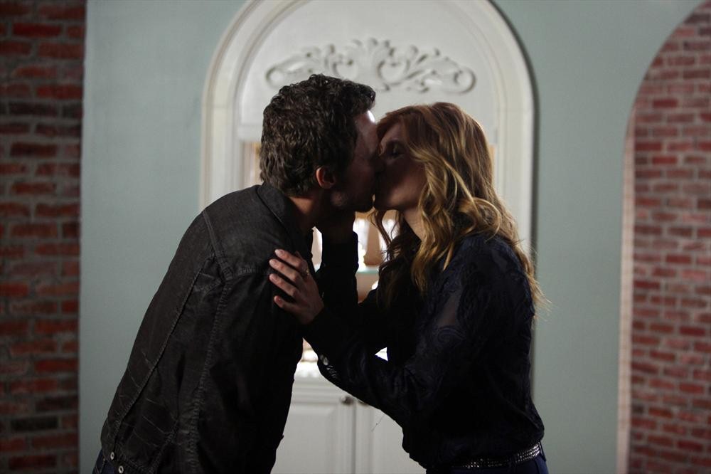 Still of Connie Britton and Will Chase in Nashville (2012)