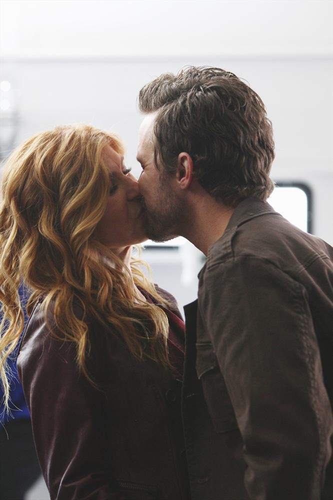 Still of Connie Britton and Will Chase in Nashville (2012)