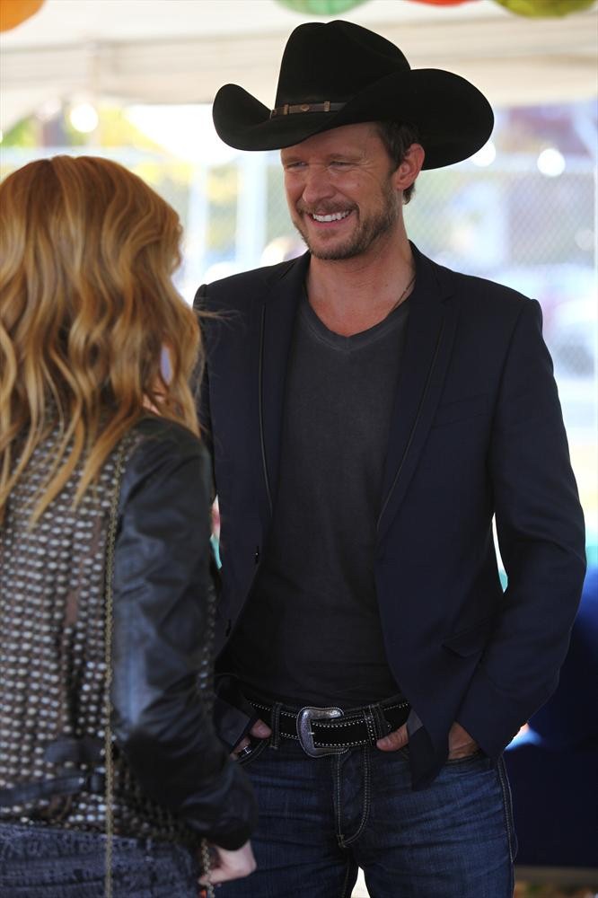 Still of Connie Britton and Will Chase in Nashville (2012)