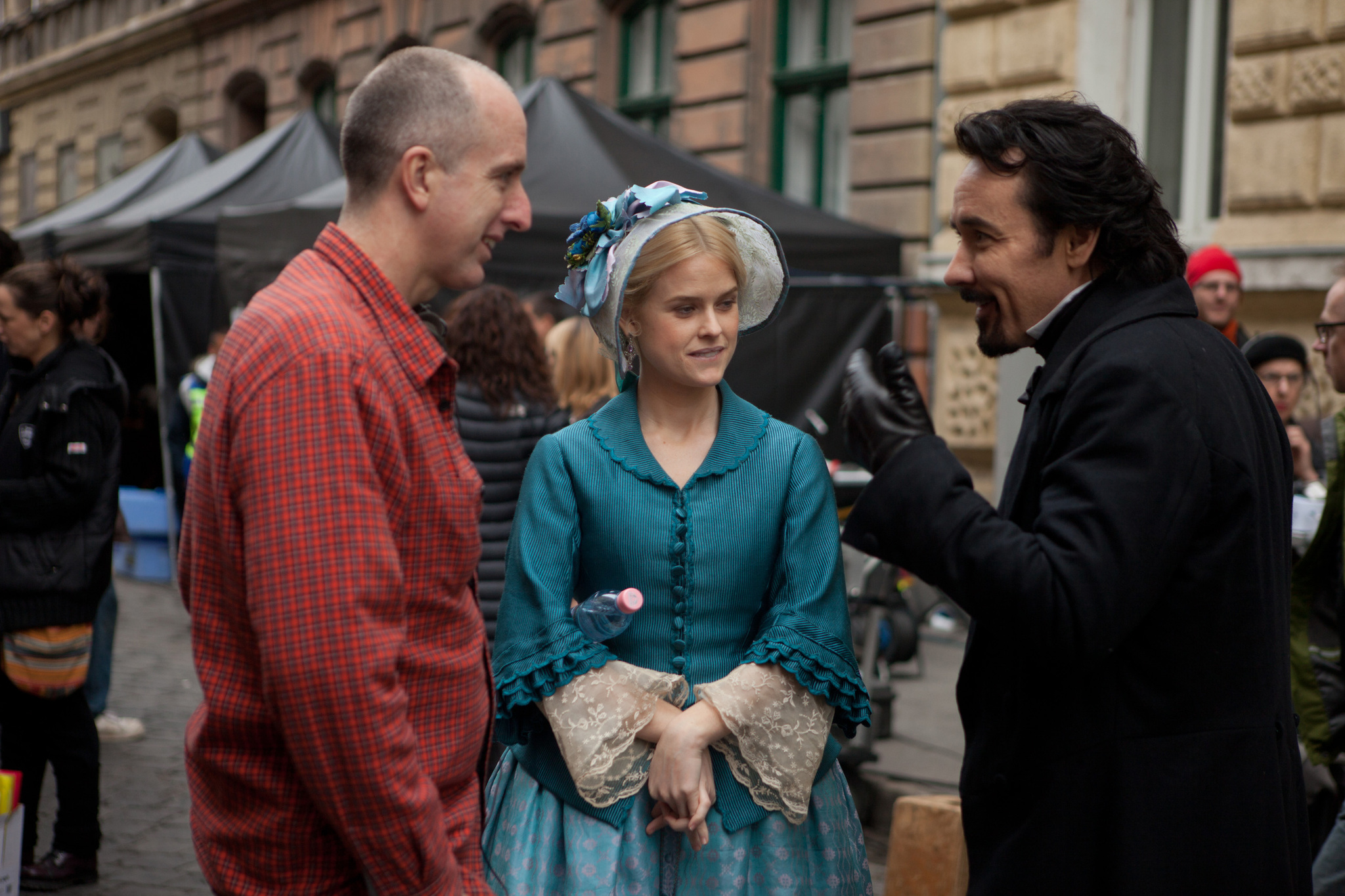 Still of John Cusack, James McTeigue and Alice Eve in Varnas (2012)