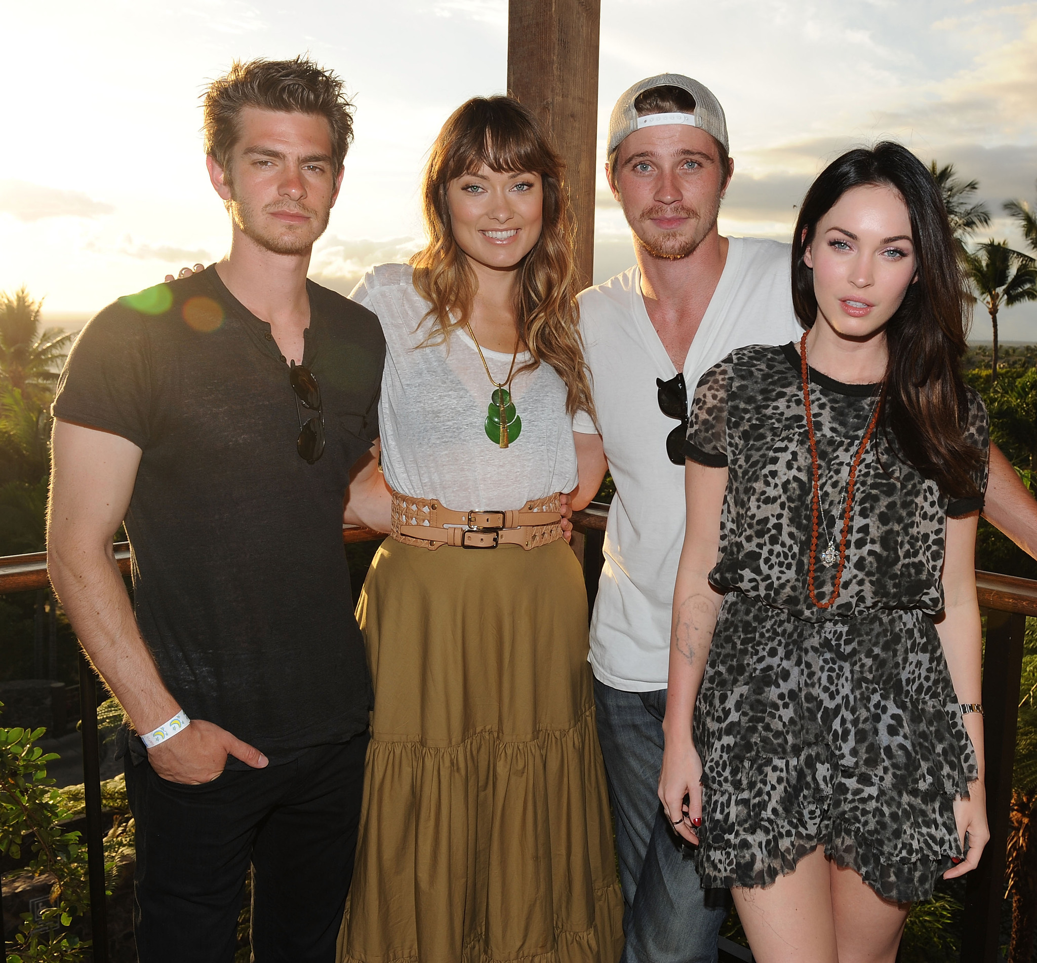 Megan Fox, Olivia Wilde, Garrett Hedlund and Andrew Garfield