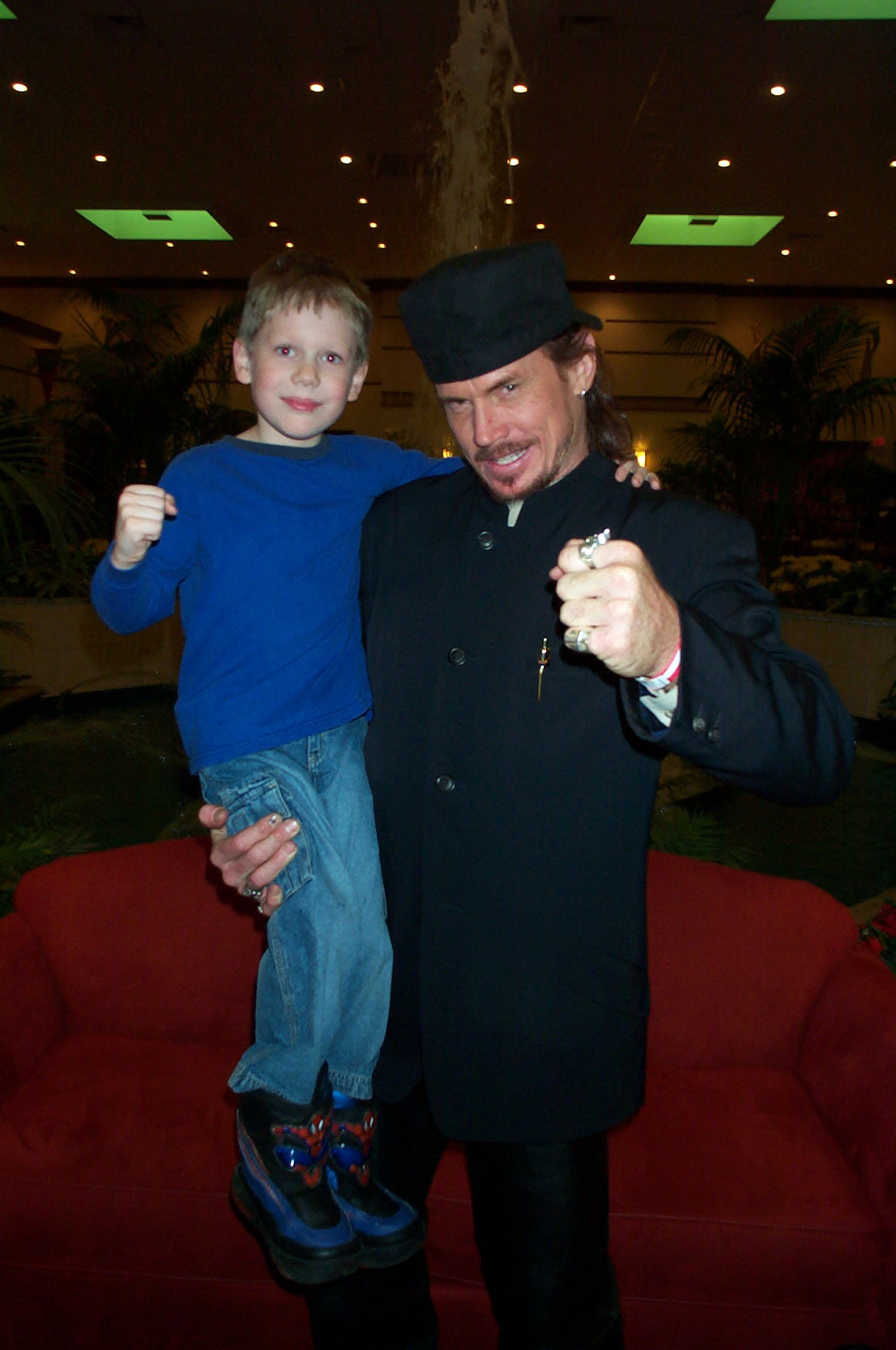 Me & a Little warrior @ the Arnold in Columbus Ohio