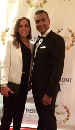 New York International Film Festival with my client, Actor and Script Consultant Said William Legue