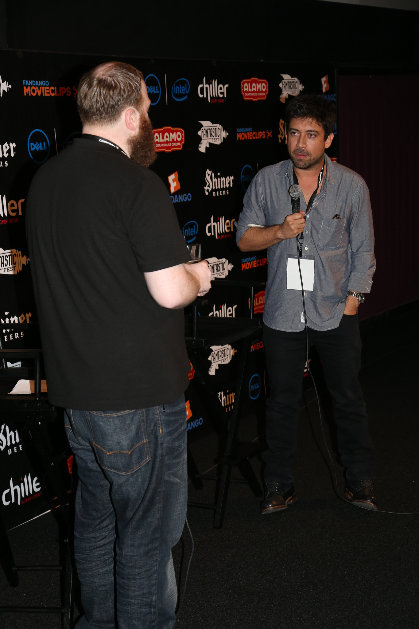 Alfonso Gomez-Rejon at event of The Town That Dreaded Sundown (2014)