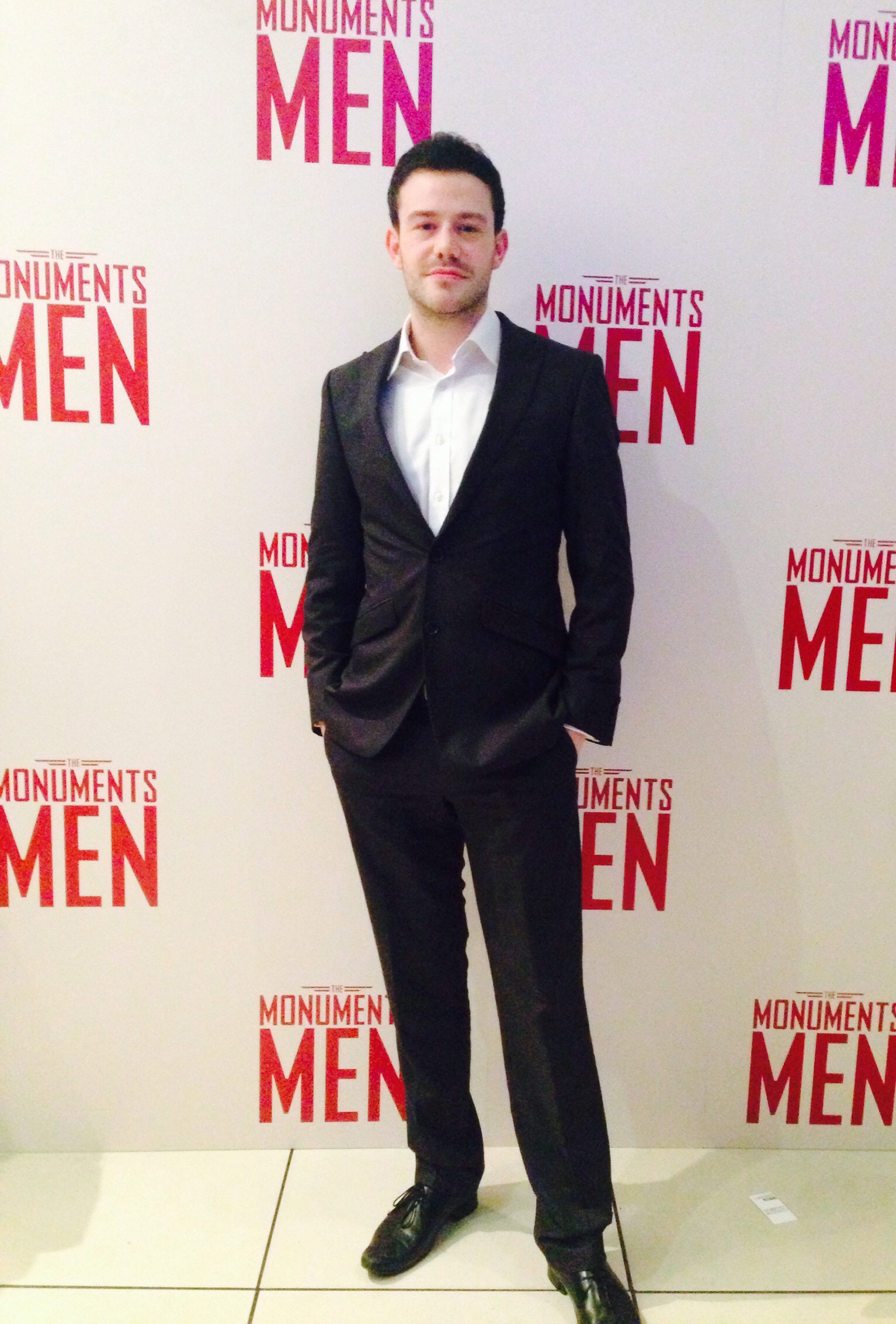 At the 'Monuments Men' London Premiere