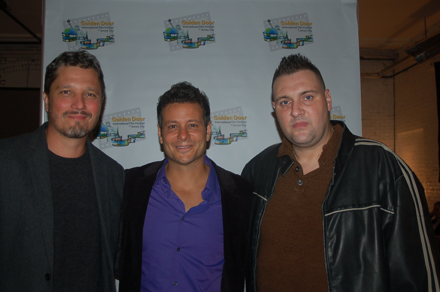 GOLDEN DOOR FF IN JERSEY CITY WITH BILL SORVINO AND DOMINIK TIEFFENTHALER