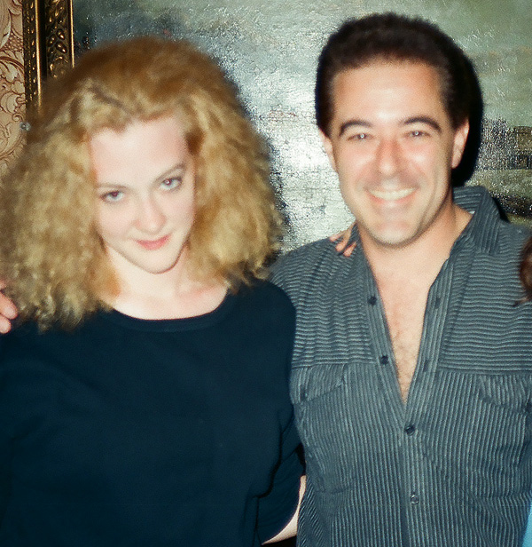 May 1990 Arrive Alive - Cast Wrap Party, Warren with Joan Cusack