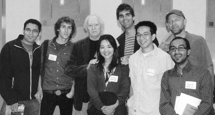 Director John Carpenter with Chapman University film fellows (2007)