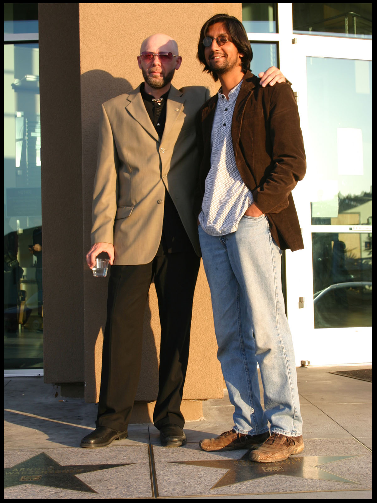 B. R. Tatalovic with director Ammar Rasool (2009).