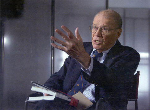 Still of Robert McNamara in The Fog of War: Eleven Lessons from the Life of Robert S. McNamara (2003)