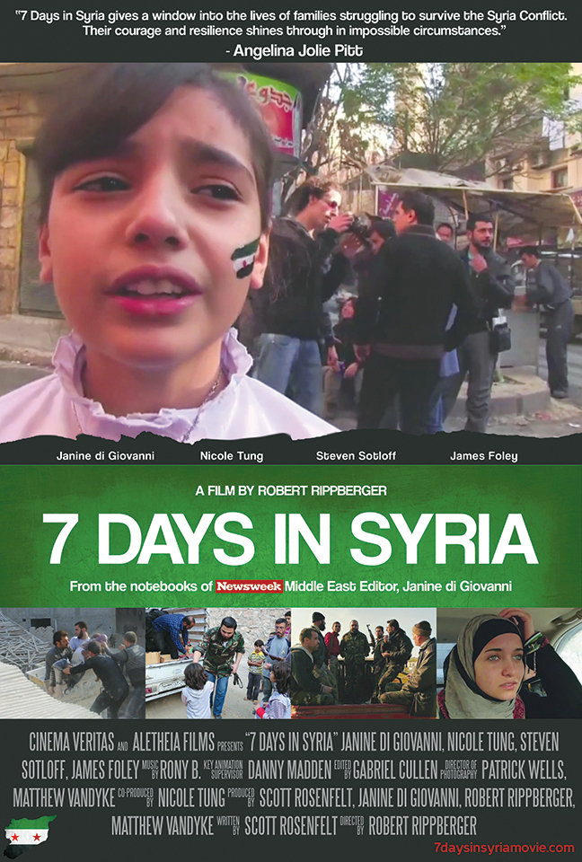Scott M. Rosenfelt, Janine di Giovanni, Robert Rippberger, Nicole Tung and Matthew Vandyke in 7 Days in Syria (2015)