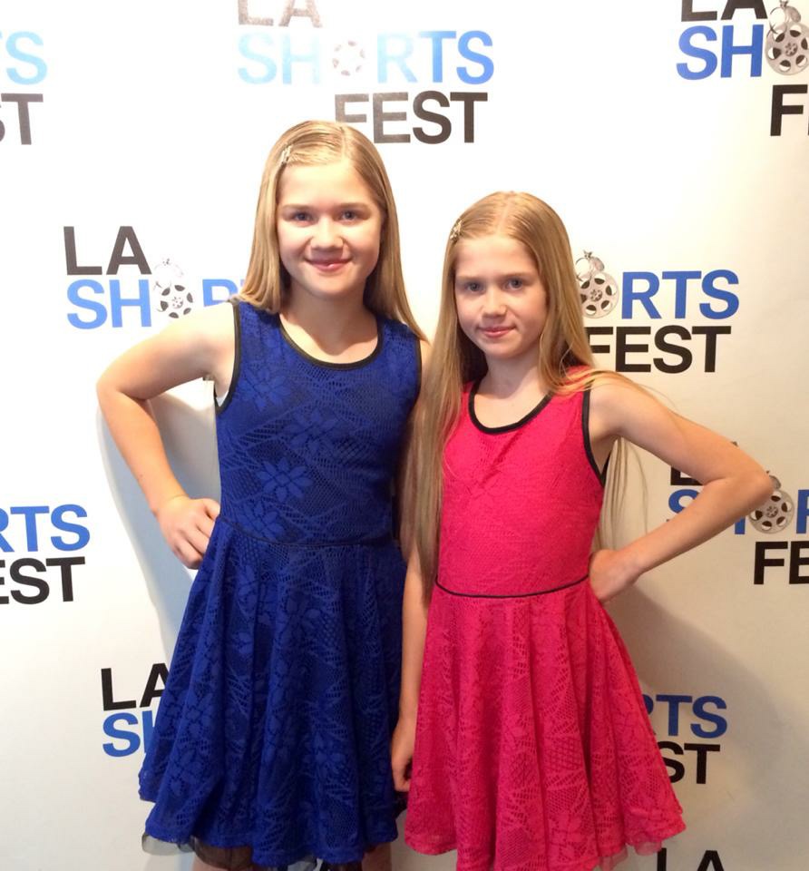 LA Shorts Festival 2014 with Ashley Watson for the premiere of Irene Lee, Girl Detective