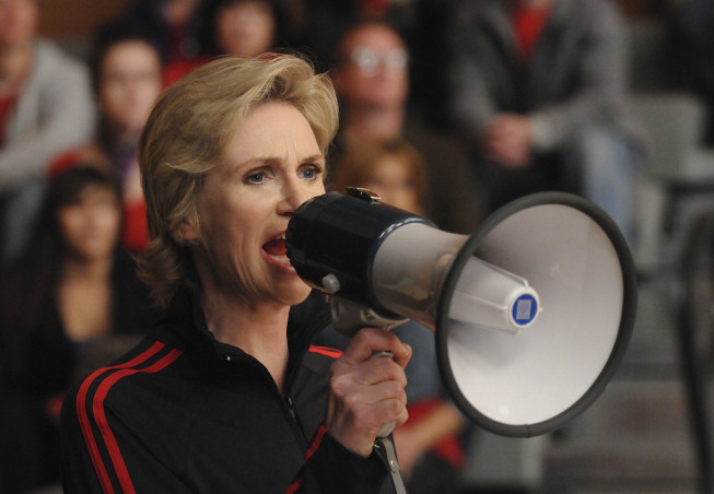 Still of Jane Lynch in Glee (2009)