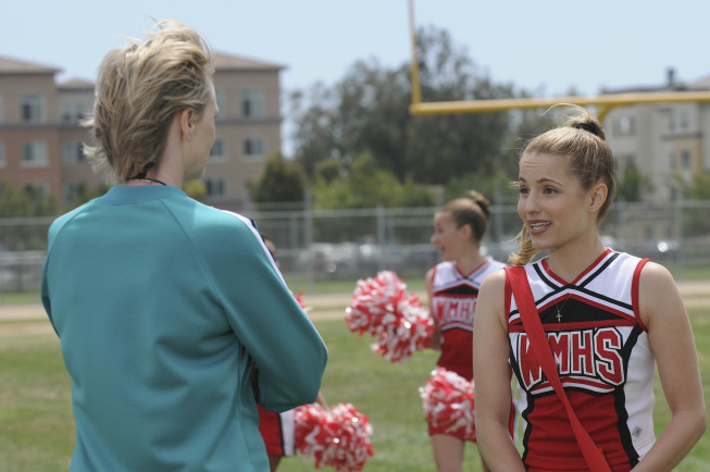 Still of Jane Lynch in Glee (2009)