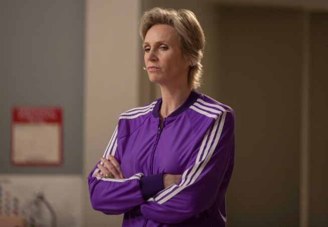 Still of Jane Lynch in Glee (2009)