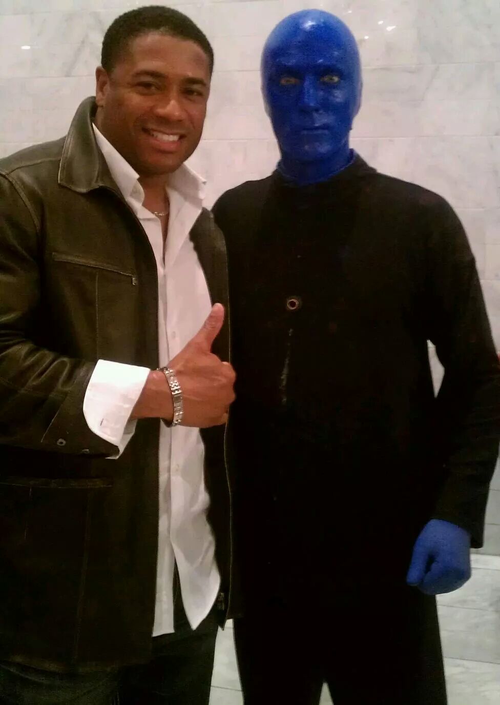 Blue Man Group and Mandell Frazier at event of 