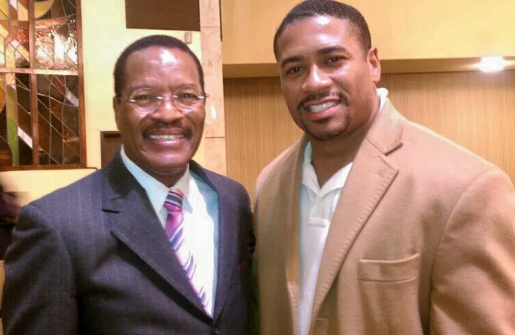 Bishop Charles E. Blake (Pastor of West Angeles COGIC) and Mandell Frazier (West Angeles COGIC - Los Angeles, CA)