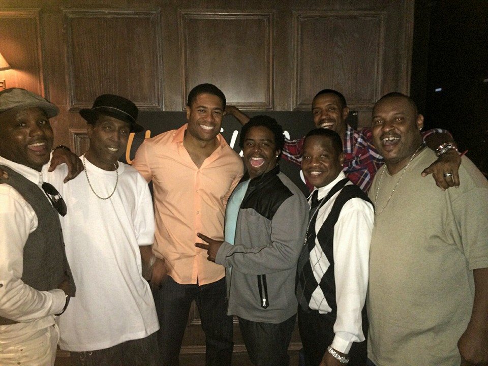 R&B group Troop and Mandell Frazier at event of TV One's 
