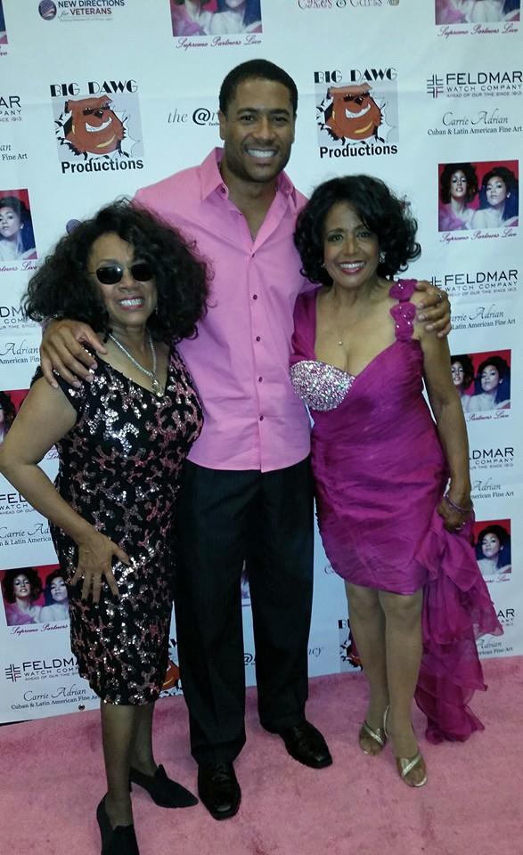 Scherrie Payne, Susaye Greene (members of the legendary group, The Supremes) and Mandell Frazier on the Celebrity Pink Carpet at event of 