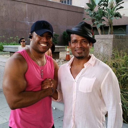 Mario Van Peebles and Mandell Frazier at event of 