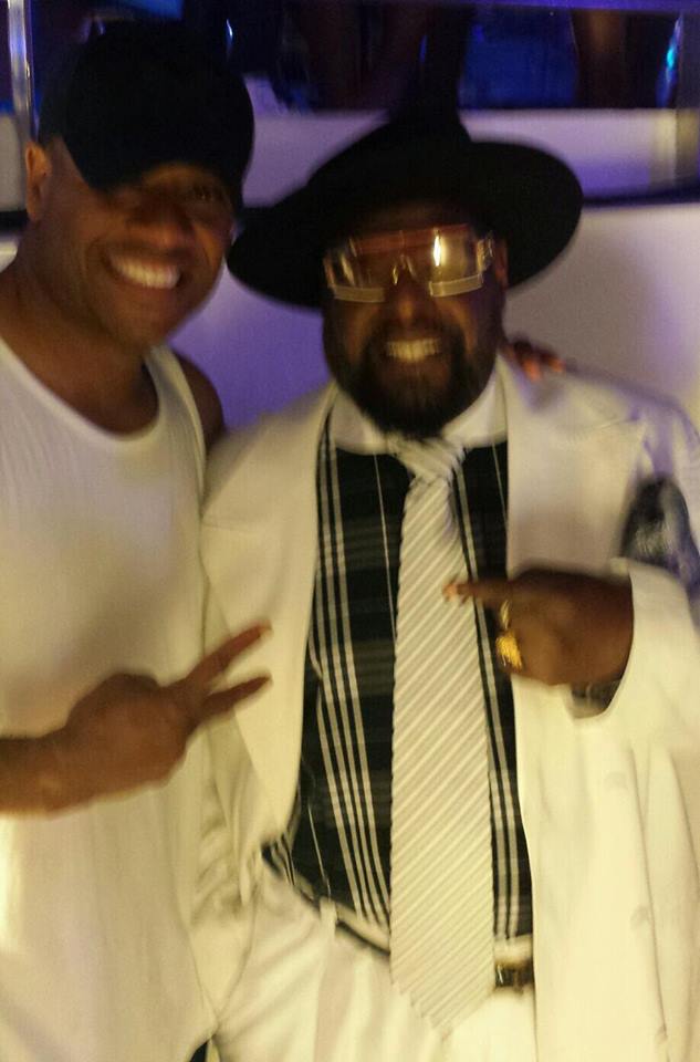 Grammy Award winner George Clinton and Mandell Frazier at event of 