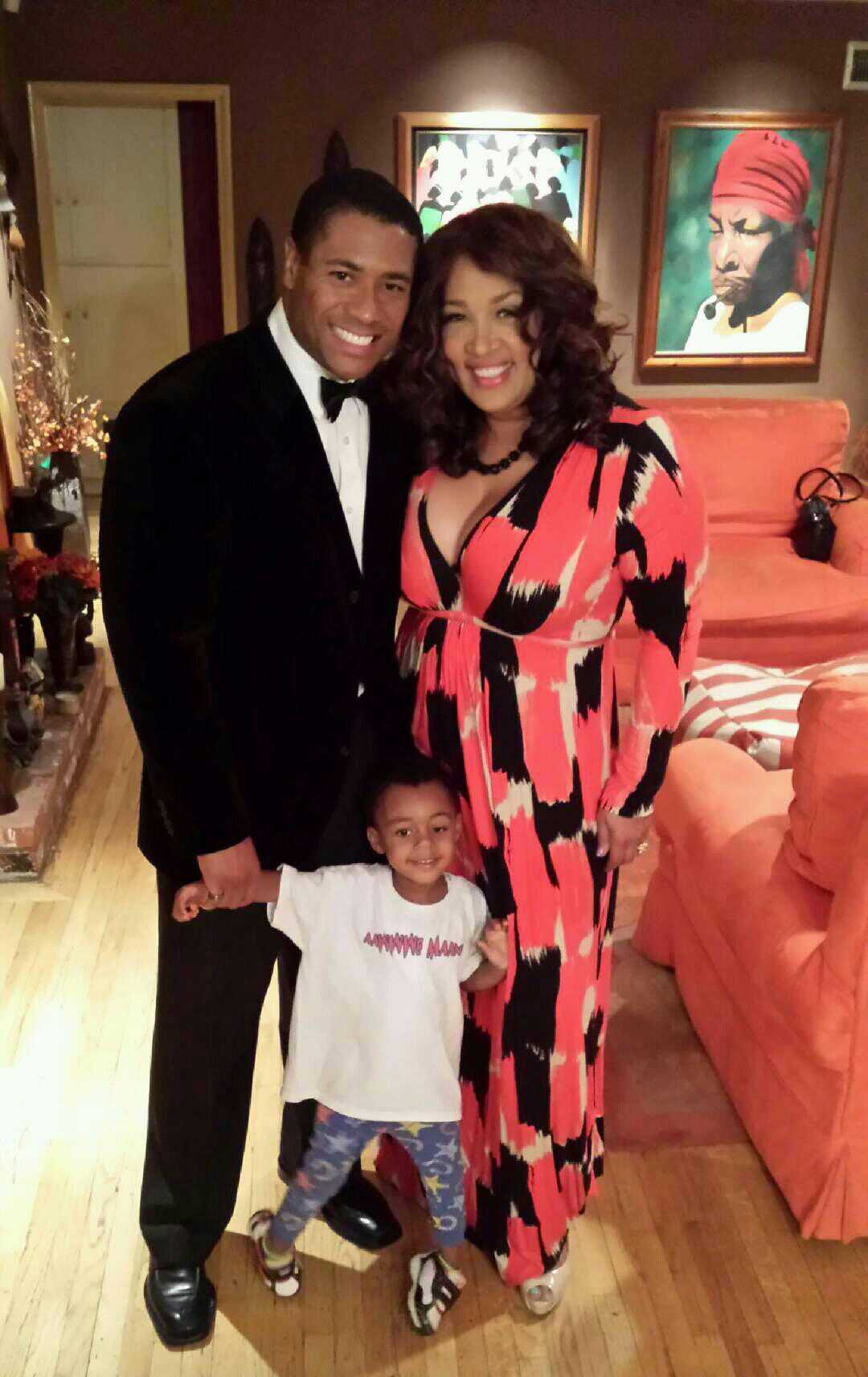 Kym Whitley, Joshua Whitley and Mandell Frazier