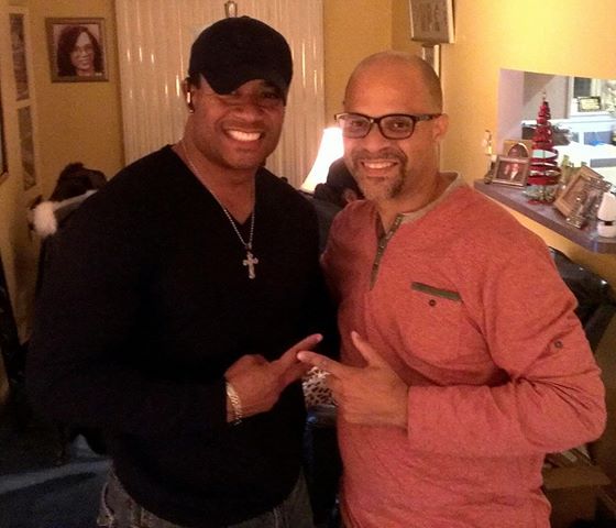 Keith Staten of urban contemporary gospel group Commissioned and Mandell Frazier