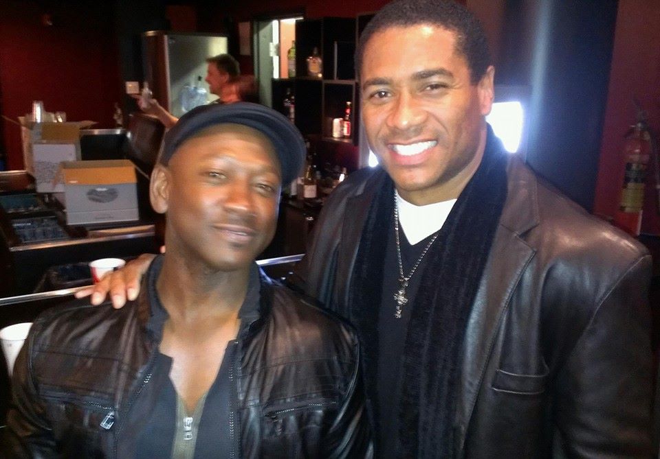 Joe Torry and Mandell Frazier at event of Vox Maximus Defined 