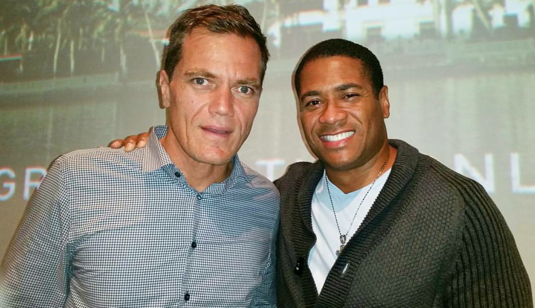 Oscar-nominated actor Michael Shannon and Mandell Frazier at event of 