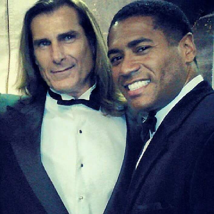 Fabio and Mandell Frazier at event of the 