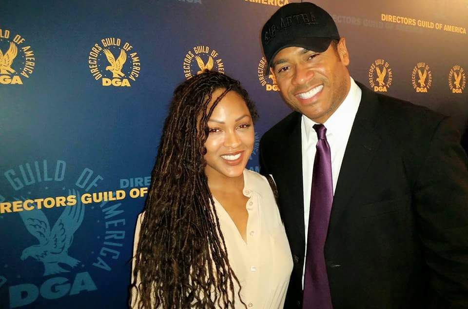 Meagan Good and Mandell Frazier at event of 