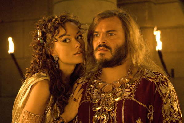 Still of Jack Black and Olivia Wilde in Year One (2009)