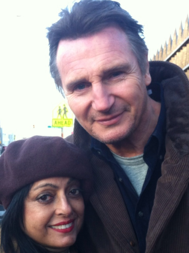 Self with Liam Neeson
