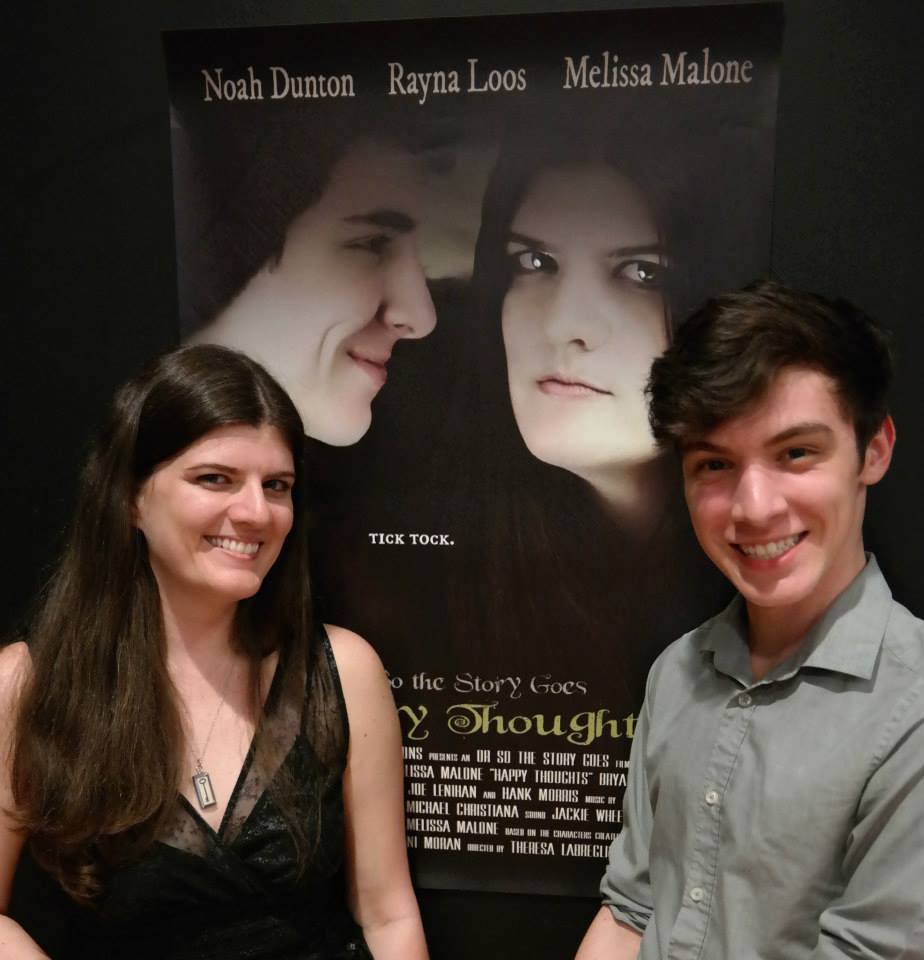 With Noah Dunton at Premiere of 