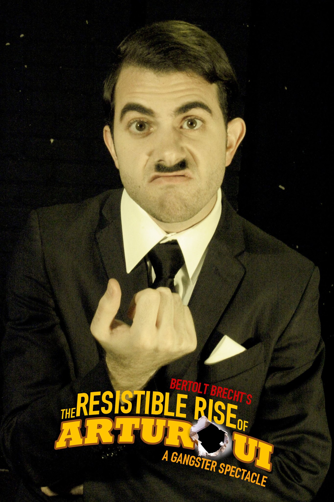 Rolandos Liatsos as Arturo Ui in Brecht's play 