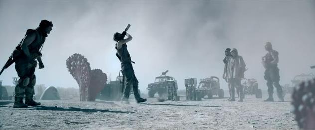Kevin Kinkade in a scene from the Defiance Live Action Video Trailer