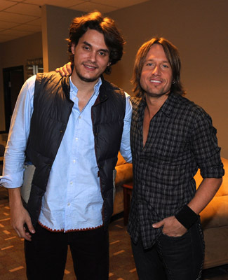 Keith Urban and John Mayer