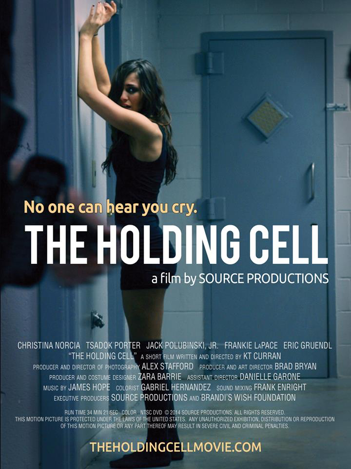Christina Norcia in The Holding Cell, written and directed by KT curran