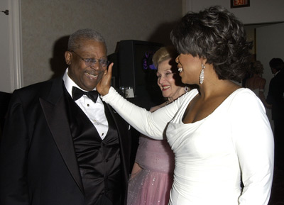 Oprah Winfrey and B.B. King