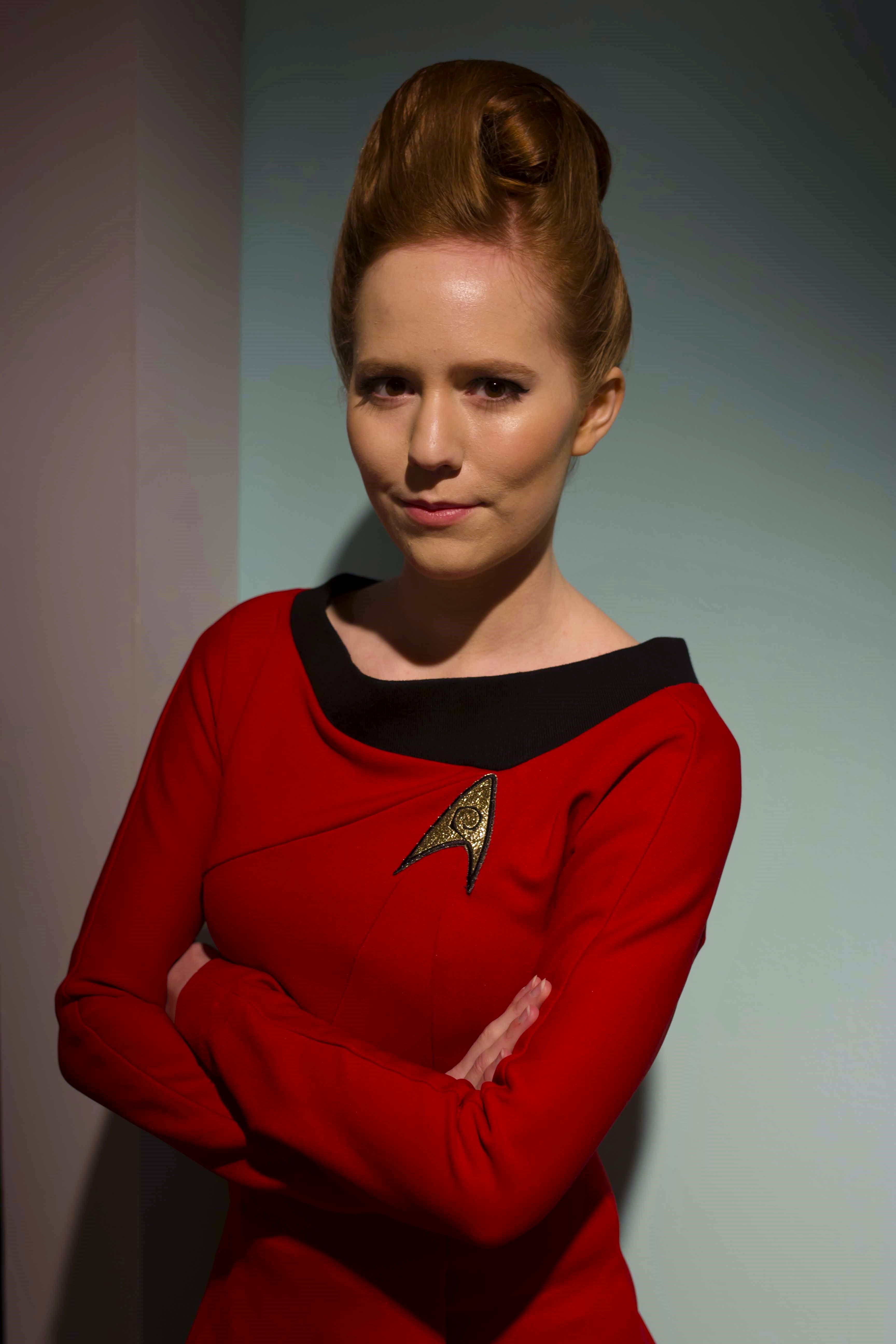 Abigail as the Yeoman on Star Trek Continues episode 4 