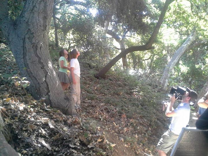 Jean Nasser on Set while playing the Lead for the Music Video 