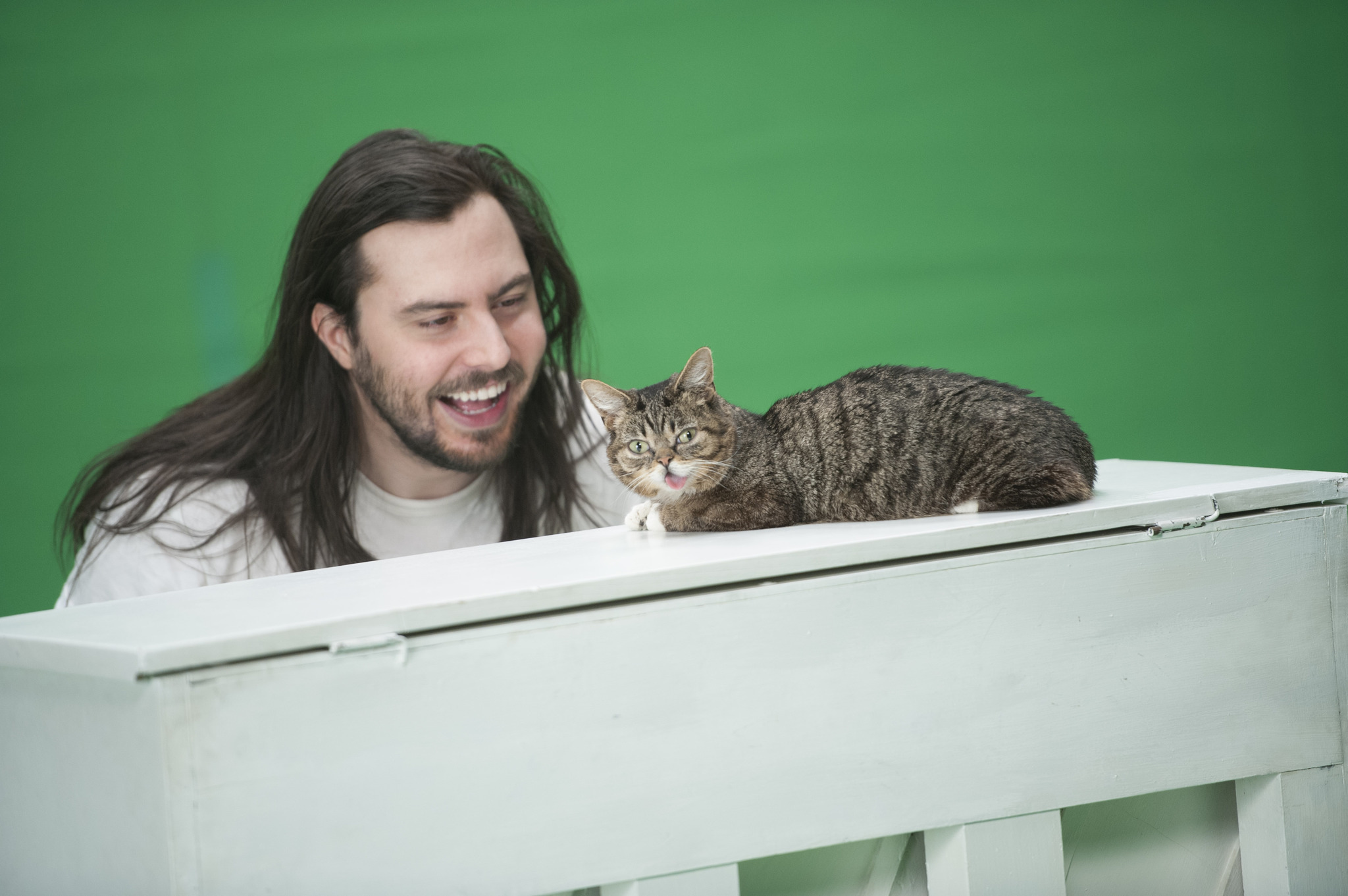 Andrew W.K. and Lil Bub